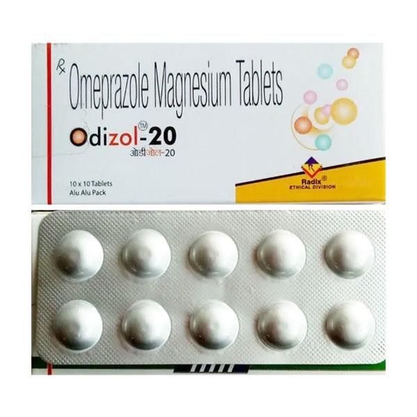 ODIZOL 20mg Tablet 10's