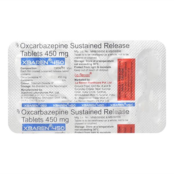 Xbaren 450mg Tablet 10'S