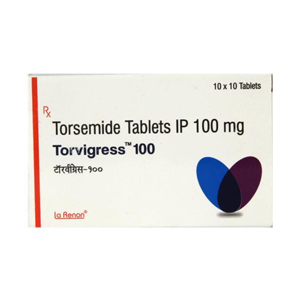 Torvigress 100mg Tablet 10'S