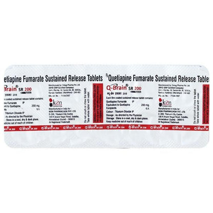 Q BRAIN SR 200 Tablet 10's - Global Surgicals