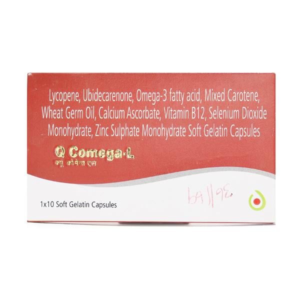 Q COMEGA L Capsule 10's - Global Surgicals