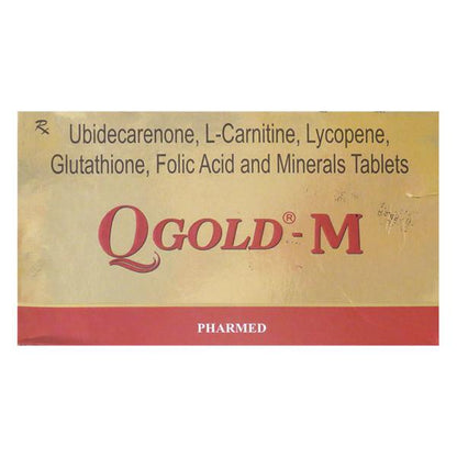Q GOLD M Tablet 10's - Global Surgicals