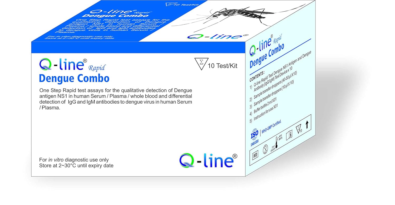 Q - Line Dengue Combo Rapid Card - Global Surgicals