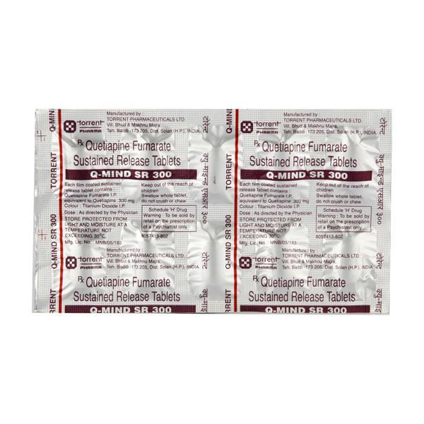 Q Mind SR 300mg Tablet 10'S - Global Surgicals