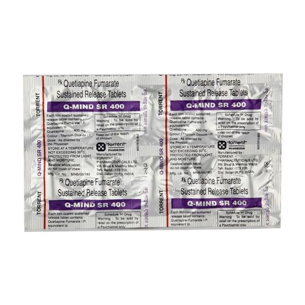 Q Mind SR 400mg Tablet 10'S - Global Surgicals