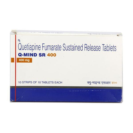 Q Mind SR 400mg Tablet 10'S - Global Surgicals