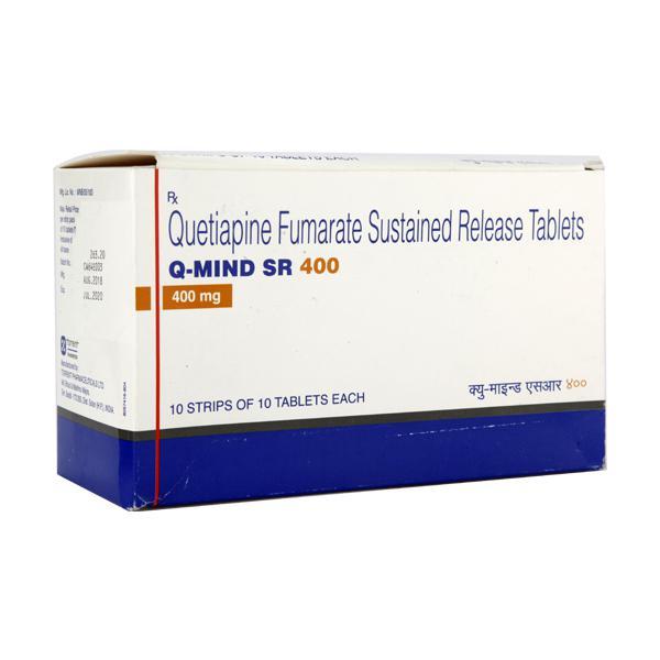 Q Mind SR 400mg Tablet 10'S - Global Surgicals