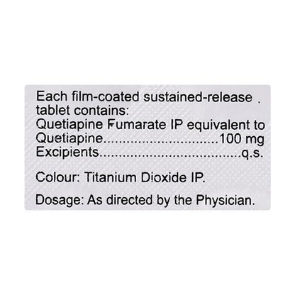 Q Pin SR 100mg Tablet 10'S - Global Surgicals