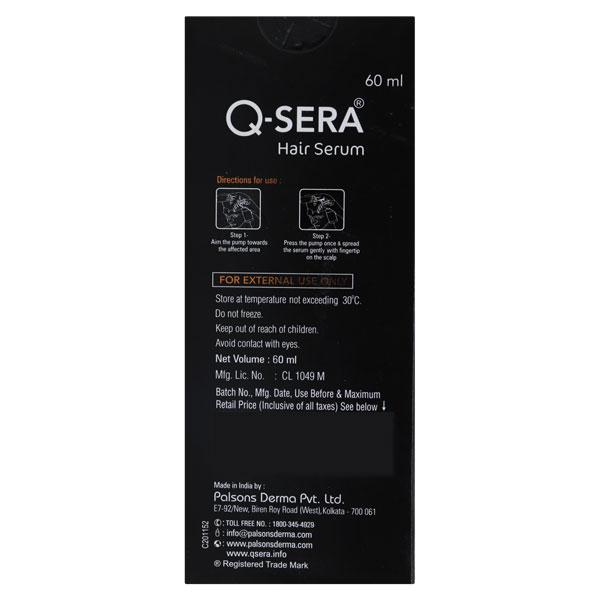 Q Sera Hair Serum 60ml - Global Surgicals