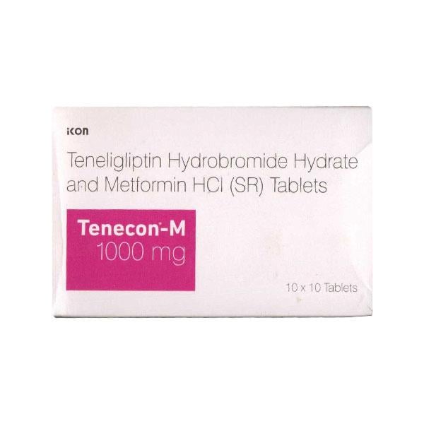 TENECON M 1000mg Tablet 10's