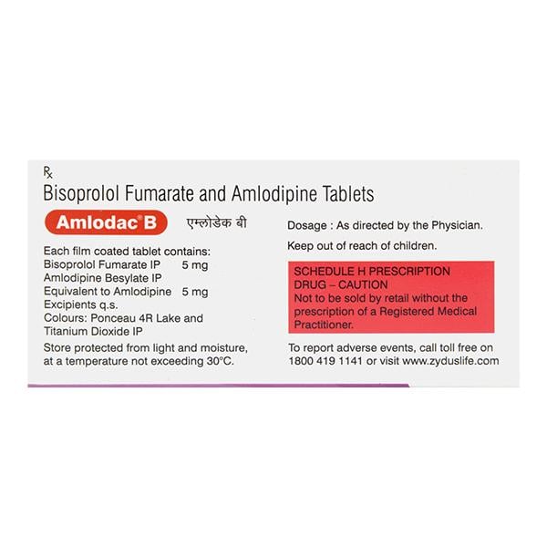 AMLODAC B Tablet 10's