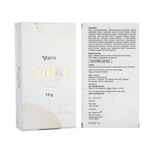 Cutiyt Total Cream 15gm