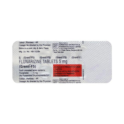 Grenil F 5mg Tablet 10'S
