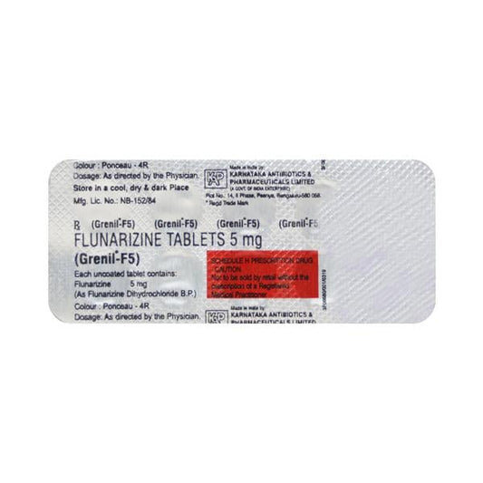Grenil F 5mg Tablet 10'S