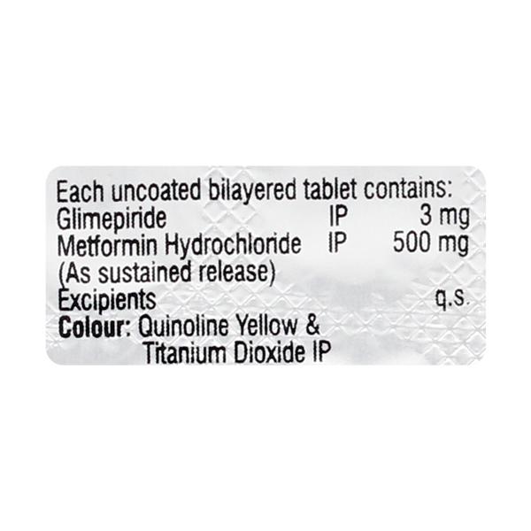 ZYROMET G 3mg Tablet 10's