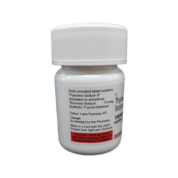 THYROX 75 Tablet 120's