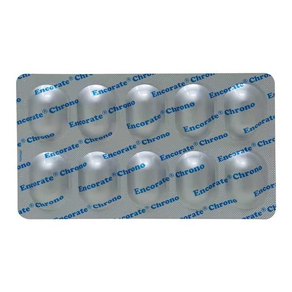 Encorate Chrono 500mg Tablet 10'S