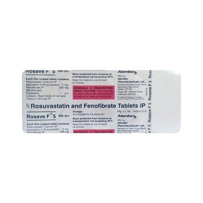 Rosave F 5mg Tablet 10'S