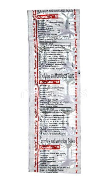 Doxolin M Tablet 10'S