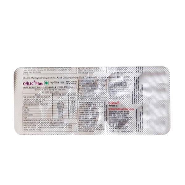 Q4LIC PLUS Tablet 10's - Global Surgicals
