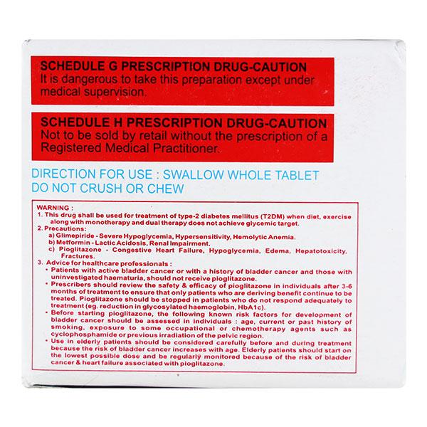 Glimison MP 2/500/15mg Tablet 15'S
