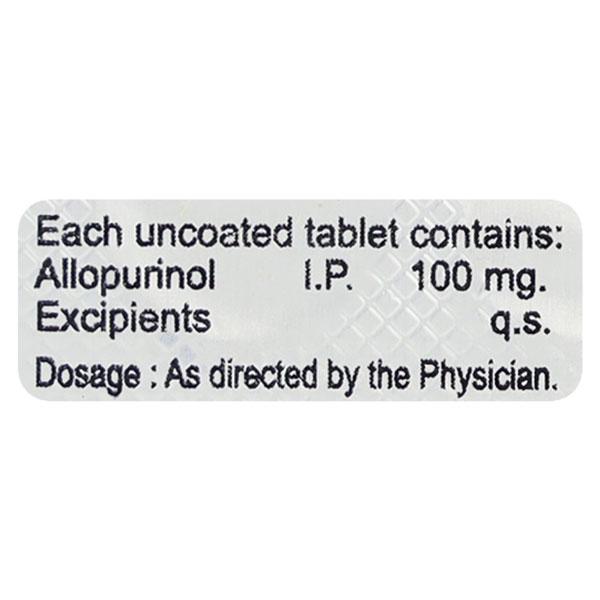 Uricare 100mg Tablet 10'S