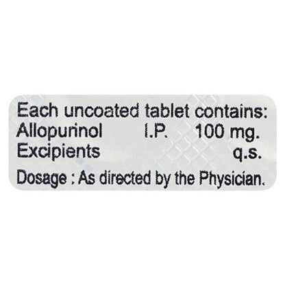 Uricare 100mg Tablet 10'S