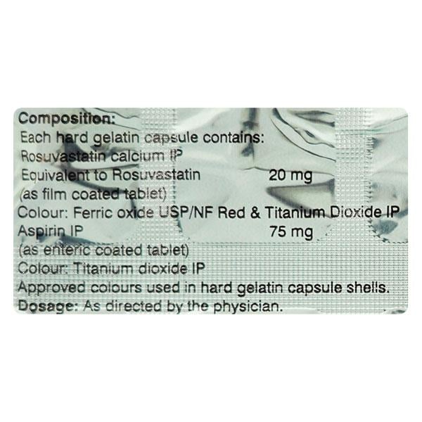 NOVASTAT ASP 20 Capsule 10's