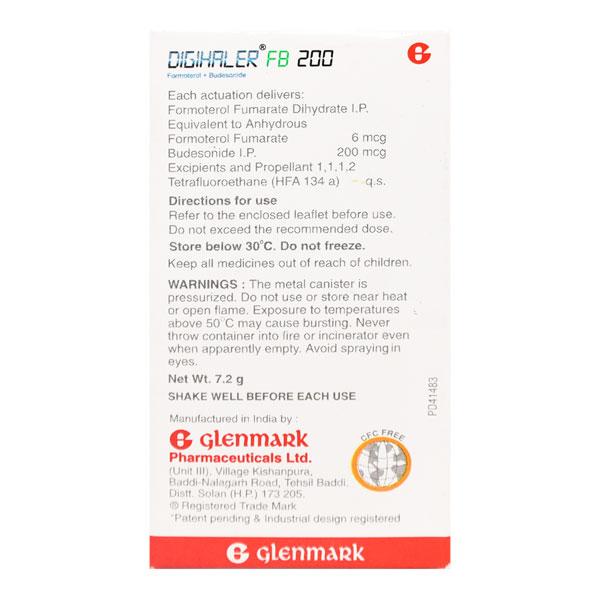 Digihaler FB 200mcg Inhaler 120Md