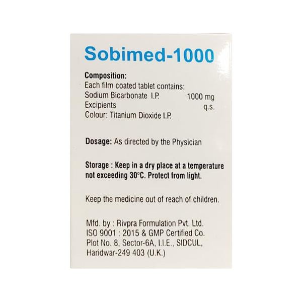 SOBIMED 1000 Tablet 10's