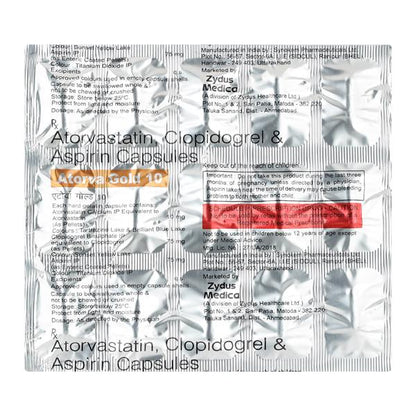 ATORVA GOLD 10mg Capsule 15's