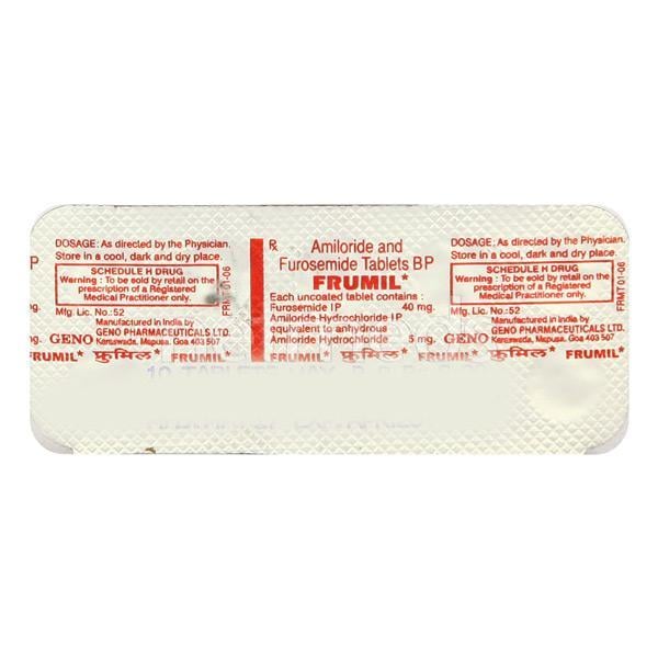 Frumil Tablet 10'S
