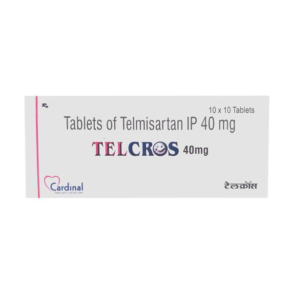 Telcros 40mg Tablet 10'S
