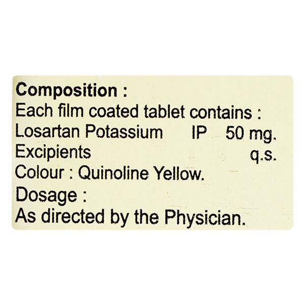 LOTAS 50mg Tablet 15's