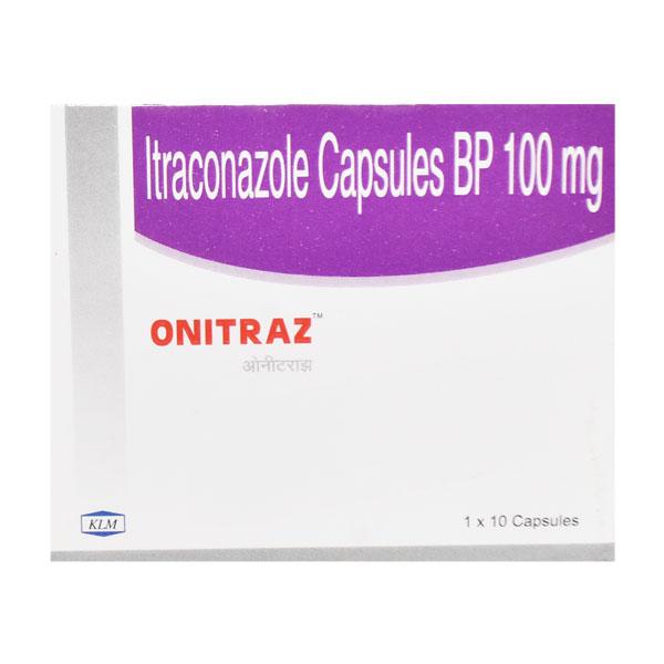 Onitraz 100mg Capsule 10'S