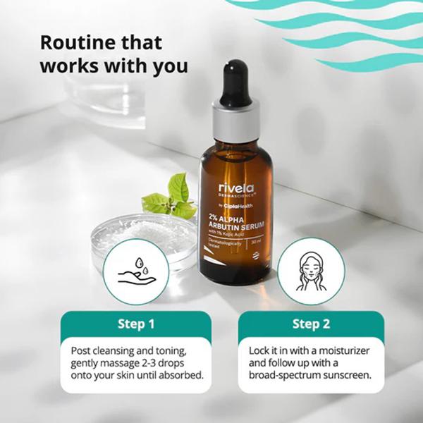 RIVELA 2% ALPHA ARBUTIN Serum 30ml