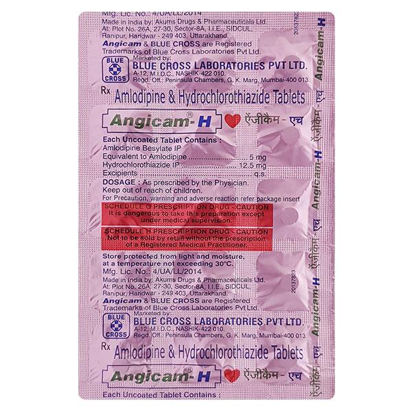 Angicam H Tablet 10'S
