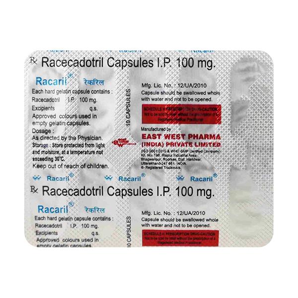 RACARIL 100mg Capsule 10's