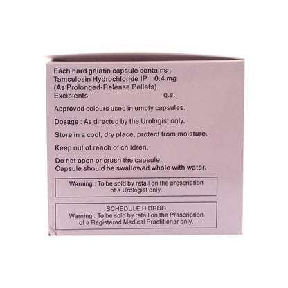 Tamlocept 0.4mg Capsule 15'S