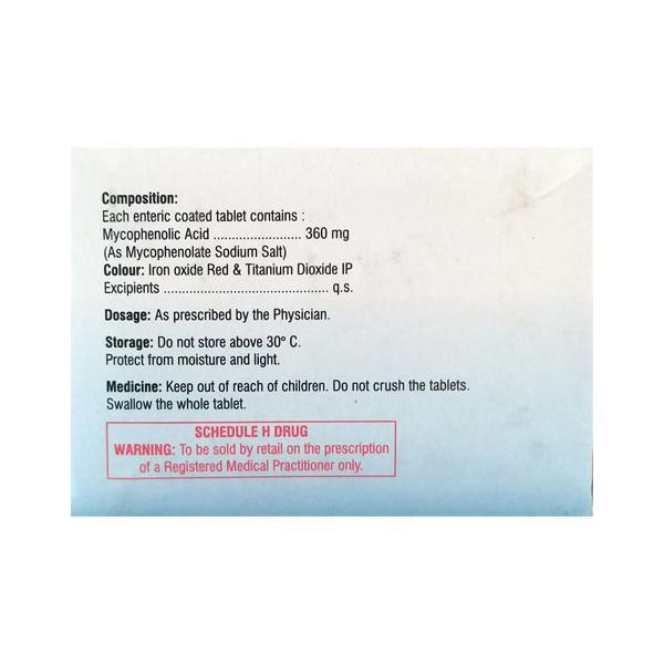 Mofetyl S 360mg Tablet 10'S