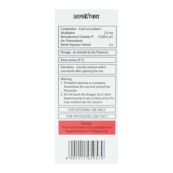 Alcarex Eye Drops 5ml 1's