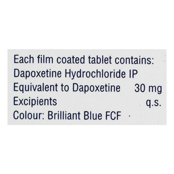 EXTRALAST 30mg Tablet 4's