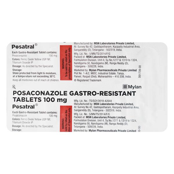 POSATRAL 100 Tablet 10's