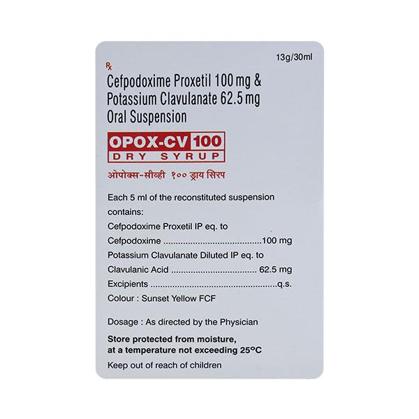 Opox CV 100mg Dry Syrup 30ml