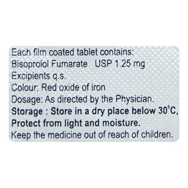 BIS Beta 1.25mg Tablet 10'S