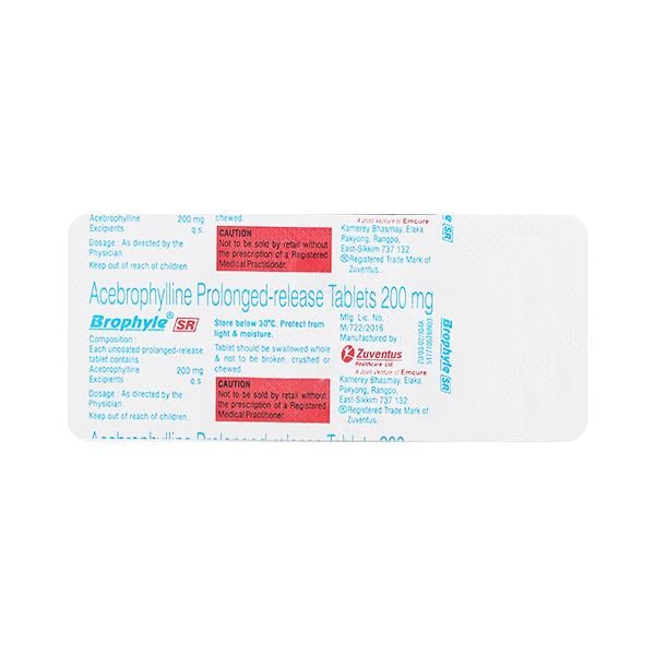 Brophyle SR Tablet 10'S