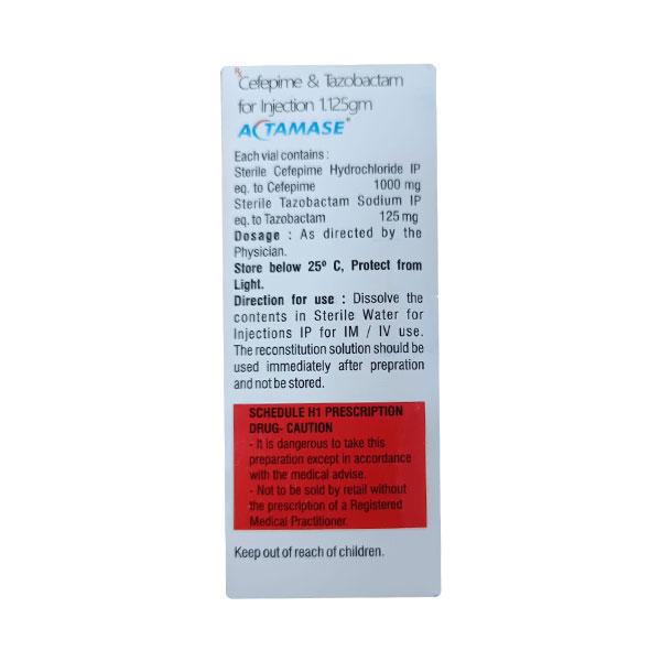 Actamase 1.125gm Injection 1'S