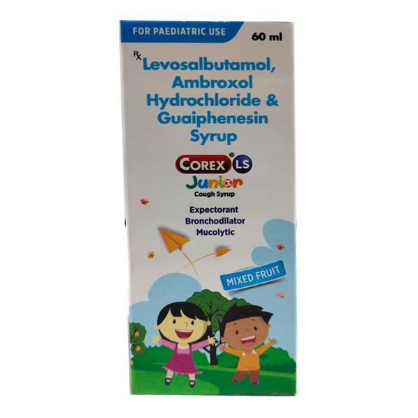 COREX LS Junior Mixed Fruit Flavour Cough Syrup 60ml