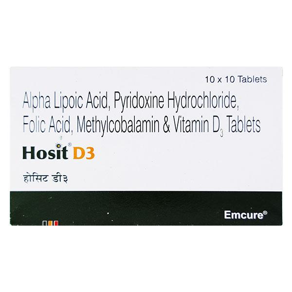 Hosit D3 Tablet 10'S