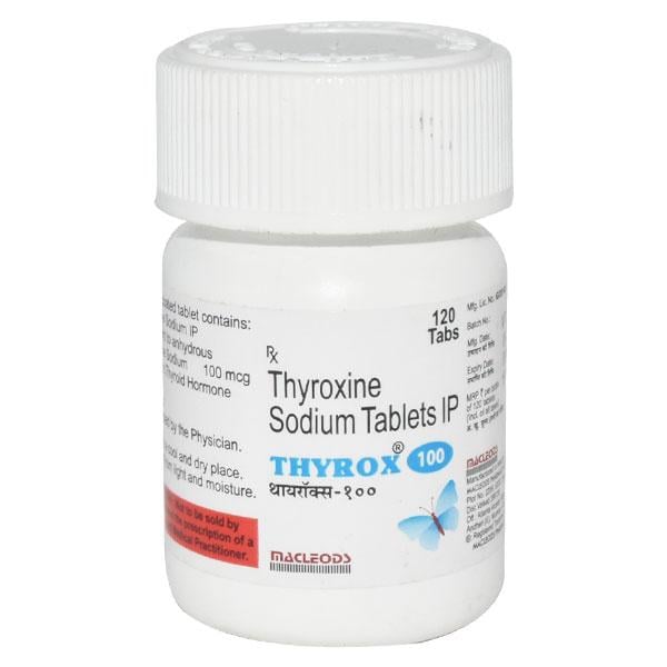 THYROX 100 Tablet 120's